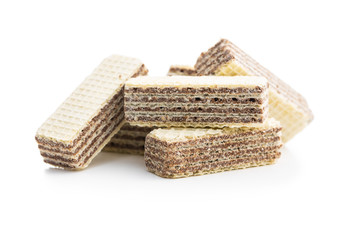Sweet wafer biscuits.