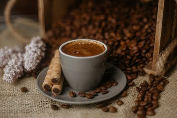 Black coffee