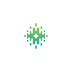 Abstract technology logo template vector icon