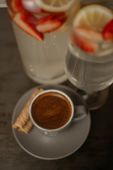 Black coffee