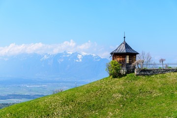 Stiftung Kloster Viktorsberg (Monastery) nearby Feldkirch in Vorarlberg, Tirol. Austria