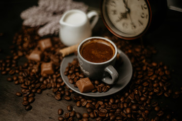 Black coffee