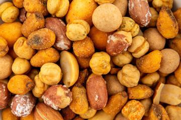 Super snack mixed fresh nuts