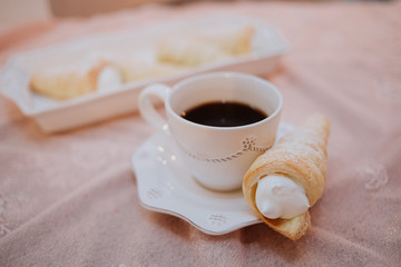 coffee and cookies
