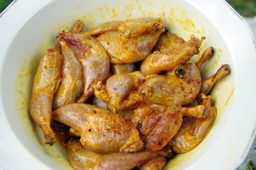 cuisses de cailles
