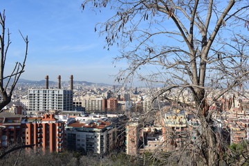 view of the old town of spain