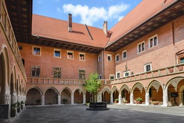 Fototapeta Collegium Mayus is the oldest building of the Jagiellonian University in Krakow. Poland. obraz