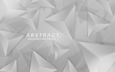 Abstract geometric background with modern colorful triangle shape.