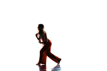 Contemporary style dancer
