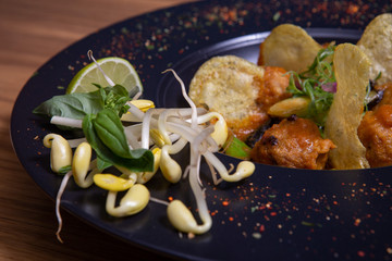 Chinese pork meatballs