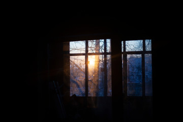 Morning light in the window
