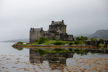 Fototapeta na wymiar Eilean Donan Castle - Scotland, U.K.