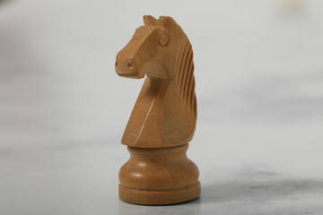 wooden chess knight leisure activity horse pawn