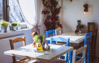 table in restaurant