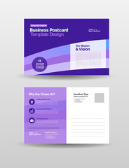 Corporate Business Postcard Design | Save The Date Invitation Card | Direct Mail EDDM Design  