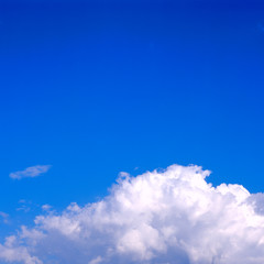 青空と雲