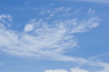 青空と雲