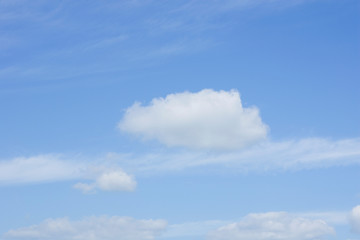 青空と雲