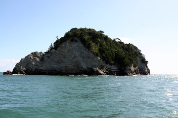 松島の風景　孤島