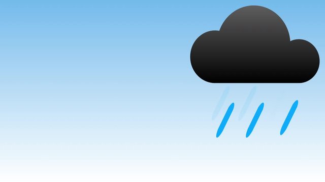 曇りのち雨