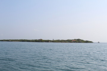 view from the sea