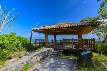 沖縄県 運天展望台