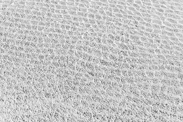 Waves Pattern in crystal clear water on black and white