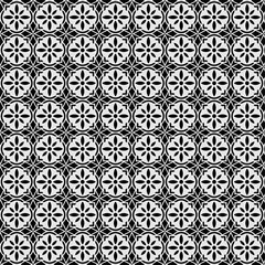 Beautiful floral Pattern With Geometric Flower Seamless background mandala