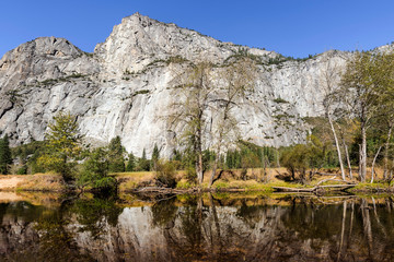 Landscape in Yosemite National Park in California, USA