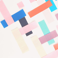 Pastel papers concept background design