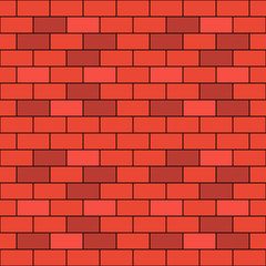 brick wall seamless pattern vector illustration background