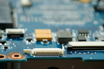 Electronic circuit board in computer