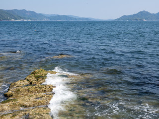 広島湾　瀬戸内海の島々　広島市南区元宇品