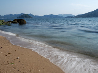 広島湾　瀬戸内海の島々　広島市南区元宇品