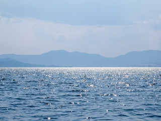 広島湾　瀬戸内海の島々　広島市南区元宇品