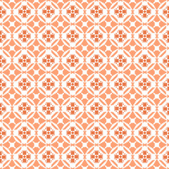 Seamless and cute embroidered design pattern for bedroom decor.