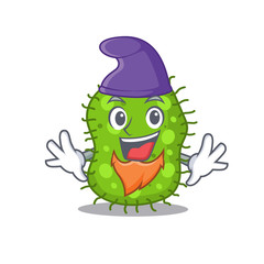 Cute picture of escherichia in Elf cartoon design