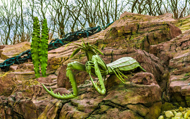 Aquarium on the Russian island, the largest aquarium.