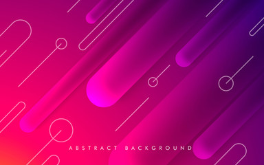 Abstract geometric purple shape background gradient color