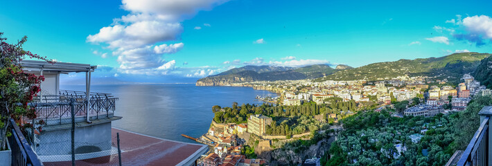Sorrento, Amalfi Coast, Italy Coastline