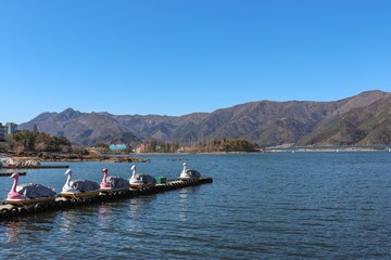 河口湖（山梨県富士河口湖町）