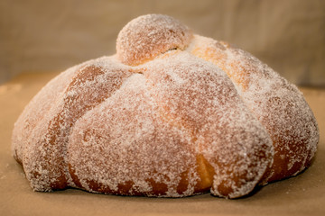 Pan de muerto tradicional mexicano
