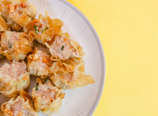 Shrimp chinese steamed dumpling
