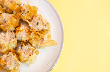 Shrimp chinese steamed dumpling