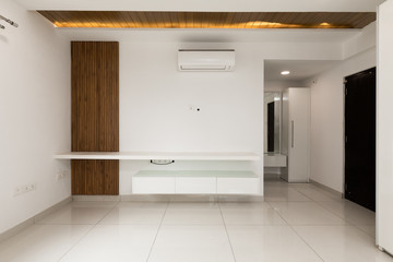 Modern empty,luxury flat in India