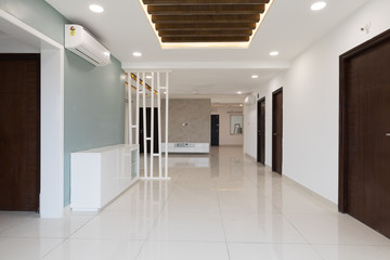 Modern empty,luxury flat in India