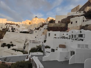 oia village santorini greece