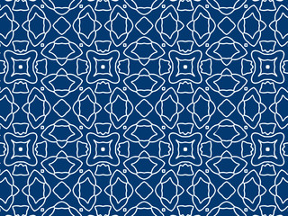 Pattern Background with Blue Texture