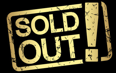 gold stamp SOLD OUT!