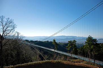 三島スカイウォーク　大吊り橋、静岡県三島市